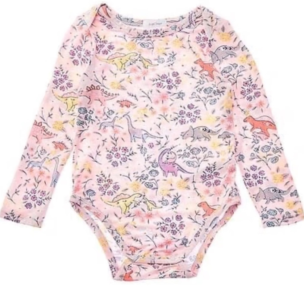 Angel Dear Bodysuit 18-24M - Pink Ditsy Dino